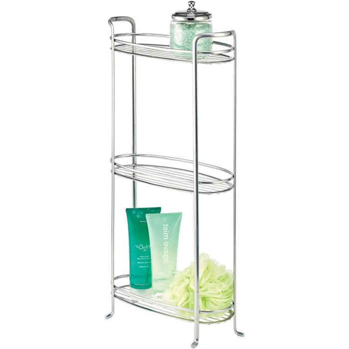Rebrilliant Lanae Steel Freestanding Bathroom Shelves Wayfair